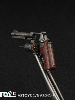 ASTOYS 1/6 Masto Agentas Revolver Ginklas AS041F Modelio pistoletas Pistoletas Modelis Žaislas Tinka 12