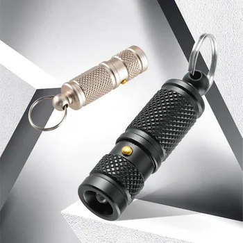 Aliuminio Lydinio Nešiojamų Stiprios Šviesos Strobe savigynos LED Žibintuvėlis,lauko Avarinė Mini Žibintuvėlis Defensa Asmens Arma