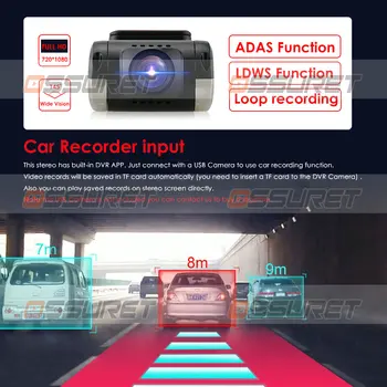 Android 10.0 2 Din Automobilio radijo Multimedia Vaizdo Grotuvas Universalus auto Stereo GPS ŽEMĖLAPIS, Skirtas 