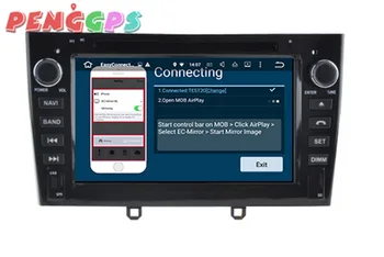 Android 8.0 7.1 Automobilio Radijas Stereo GPS Headunit už Peugeot 308 2007-2013 408 2011+ 308SW Automobilių DVD Grotuvas, Audio Video Multimedijos FM
