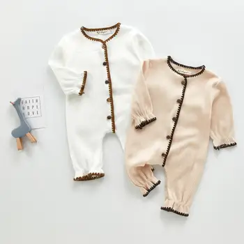 Angoubebe B83H53 Karšto pardavimo kūdikių drabužiai romper akrilo baby+rompers megztiniai ilgomis rankovėmis kūdikių drabužiai romper
