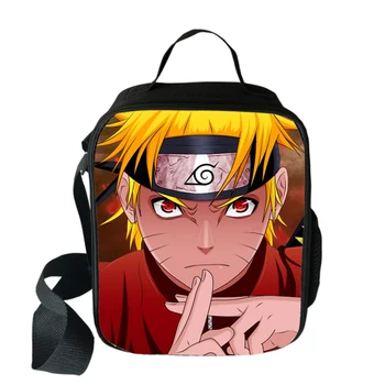 Anime Naruto Pietūs Krepšiai Berniukų, Mergaičių Kelionės Totalizator Krepšiai Iškylą Maistą Šviežią Saugojimo Krepšiai Studentas Mini Krepšys