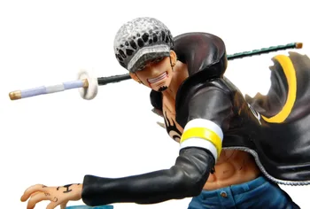Anime One Piece GK Big p.o.p XXL Trafalgaro Teisės PVC Modelio Paveikslas Žaislas