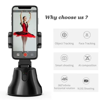 Apai Genie 360, Rotacijos Veido Sekimo Trikojis / Selfie Stick, Objekto Sekimo Paramos, Kamera Vaizdo Įrašymo Gimbal už Gyvus
