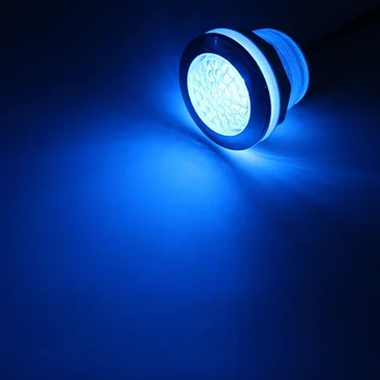 Atsparus vandeniui RGB povandeninis LED vonia šviesos diodų (LED) kubilas lempos skylės dydis 53-55-60-64mm LED Spa šviesos 2-pins kabelis permainingi spalva