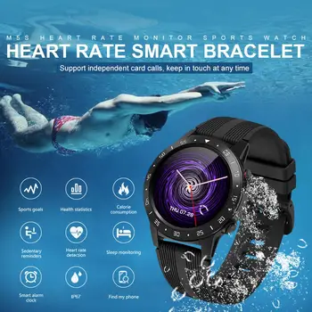 Atsparus vandeniui Smart Žiūrėti Jutiklinis Ekranas Širdies ritmas, kraujospūdžio Stebėsenos Žiūrėti GPS Išsamią Judesio Įrašymo Sporto Žiūrėti