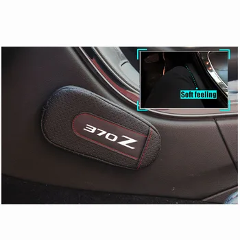 Aukštos Kokybės Odos Kojų Pagalvėlės Kelio Trinkelėmis, Automobilių Durų rankos trinkelėmis Vidaus reikalų Automobilių Reikmenys Nissan 370Z