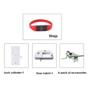 Aukštos Kokybės Smart Digital Slaptažodį Pirštų Atspaudų Užraktas Spinta, Spintelė Box Security Lock