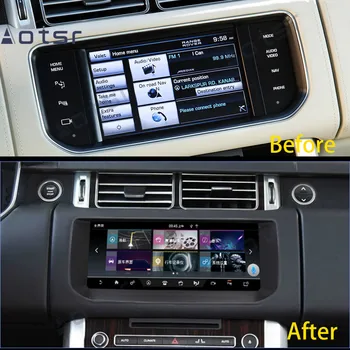 Automobilis dvd gps Navigacijos, Grotuvo Land Rover Range Rover Sport L494 2013-2018 M. Stereo GPS DVD Radijo Navigacijos Android DSP 10.25