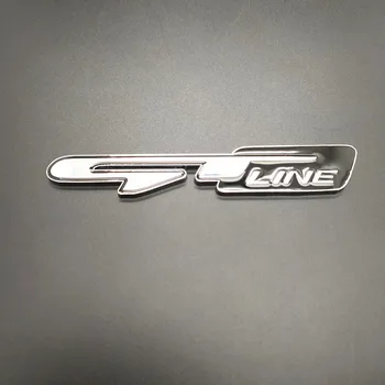Automobilių Atuo Emblema 3D Lipdukas GT Line 