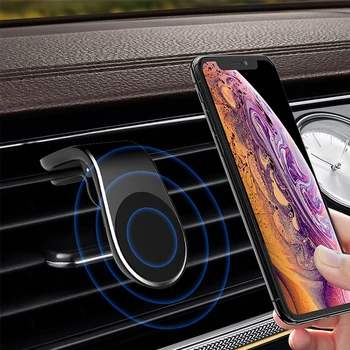 Automobilių Magnetas GPS, mobiliojo Telefono Stovas Laikiklis 360 Rotacijos Fiat Abarth 500 