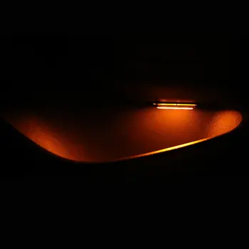 Automobilių Vidaus Durų Rankena (Šviesos diodų (LED) apšvietimo Automobilių Vidinis Dubuo Porankiai, Šviesos, Auto Atmosfera Lempos Universalus Dekoratyvinės Šviesos