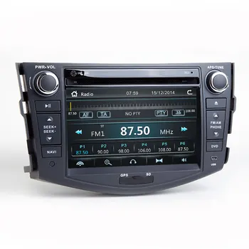 Autoradio 2din Automobilio Multimedijos Grotuvo Toyota RAV4 Rav 4 2007 2008 2009 2010 2011 2012 DVD GPS Navigacijos Stereo Galvos vienetas DAB