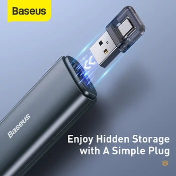 Baseus Wireless Presenter USB C Spindulių Nuotolinio Valdymo Lazerinė Rodyklė 