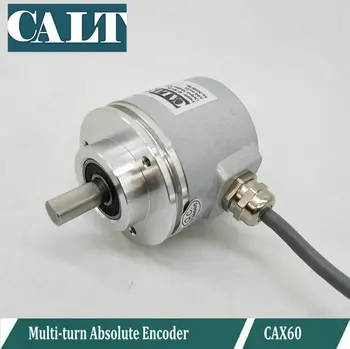 CALT 4096 Magnetiniai kodavimo 12 bitų kiekvieno rato Modbus RTU multiturn absoliutus rotary encoder CAX60R1212E10RMB