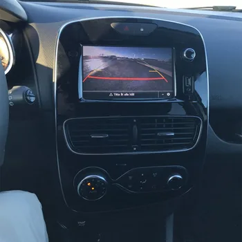 CCD Automobilio Galinio vaizdo Stovėjimo Atvirkštinio Atsarginę Kamerą Renault Clio 4 IV 2011-2012 m., Automobilio galinio vaizdo Mini kamera 8LED CMOS vaizdo jutiklis