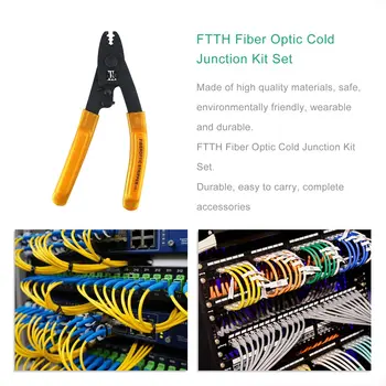 CFS-3 FTTH Optinio Pluošto Nuėmimo Įrankis Tiekėjas optiniais Išpardavimas Wire Stripper Optinio Pluošto Kabelis, Valikliai