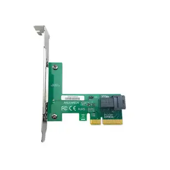 Ceacent NVMe Valdytojas SSD Stove 12Gbs ANU01PE04 SFF8643 Jungtis Single Port PCIe X4 sff8643 į sff8639 VSD ir kabelinė neapima