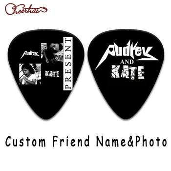 Custom asmeninį logotipą gitaros pasiimti plektras