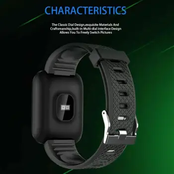 D13 Smart Watch Vyrai Moterys Vandeniui Kraujo Spaudimas, Širdies ritmo Monitorius Sport Fitness Tracker Apyrankę Smartwatch 
