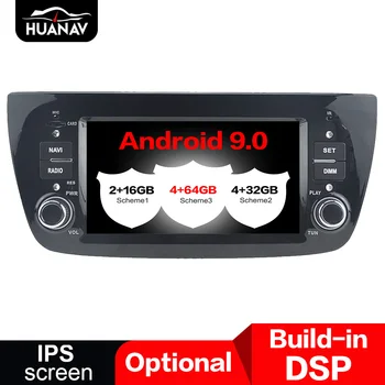 DSP Android 9.0 Automobilio DVD grotuvas GPS navigacija Galvos vienetas Fiat Doblo/Opel Combo Tour 2010+auto stereo radijo multimedijos grotuvas