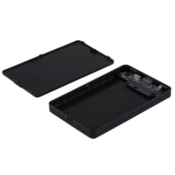 Didelės Spartos 5Gbps USB 3.0 Kietojo disko Išorinis Talpyklos Atveju Standžiojo Disko (HDD Dėžutė su USB Laido 3TB 2.5
