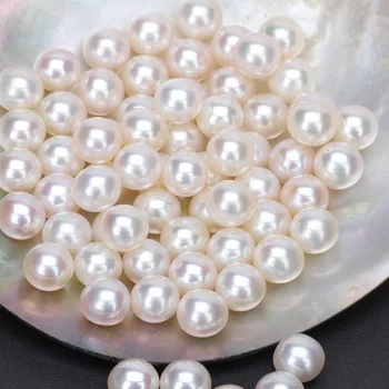 Didmeninė Natūralių Apvalių Gėlavandenių Perlų 5pair balta AAA Klasės 5mm-5.5 mm, Papuošalai, Aksesuarai, Perlo Karoliukai