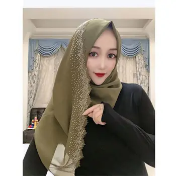 E2 10vnt Aukštos kokybės pjovimas lazeriu šifono hijab skara skara moterų skara/šalikas lady wrap skara 180*75cm galite pasirinkti spalvas
