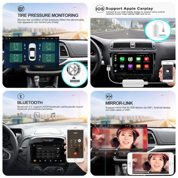 EKIY Už Renault Koleos 2009-2016 Automobilių GPS 2 Din Radijas Android 9.0 Navigacijos, Multimedijos 2.5 D IPS Ekranas Ne DVD Grotuvas Automotivo