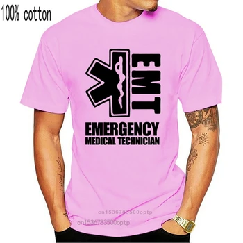 EMT greitosios Medicinos Pagalbos Technikas Paslaugų EMS Paramedic CPR Pirmą Gelbėjimo T-shirt