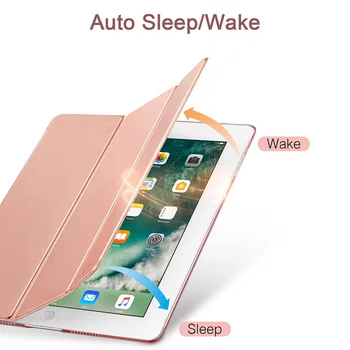 ESR iPad 3 Oro Atveju 2019 Yippee Trifold Smart Case Auto Sleep/Wake Lengvas Stovėti Atveju Hard Back Cover for iPad 3 Oro