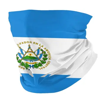 El Salvador Vėliavos Veidą Skara Su 2 Vnt Filtras universalią Skarą lankelis jojimo kaukė