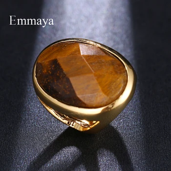 Emmaya Naujo Dizaino Moterų Mados Ovalo formos Muliticolor Pasirinkimas Akį traukiantis Žiedą Šalies Perfect Dress Up