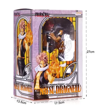 Fairy Tail Natsu Dragneel Originalus 24cm PVC Veiksmų Skaičius, Modelis Žaislą Dovanų