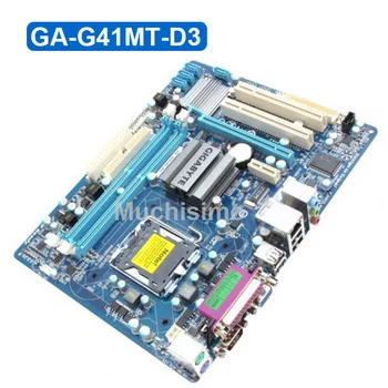 GIGABYTE GA-G41MT-D3 Darbastalio Plokštė G41 Socket LGA 775 Už Core 2 Pentium Celeron 8G DDR3 G41MT-D3 Originalus Naudojami Mainboard