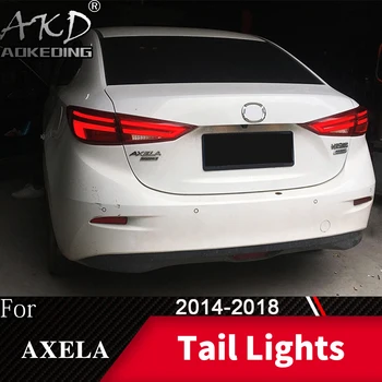 Galinių žibintų, Skirta Automobilių Mazda 3 Mazda3 Axela-2018 m. LED galinius Žibintus Rūko Žibintai, Dieniniai Žibintai DRL Automobilius Automobilių Reikmenys