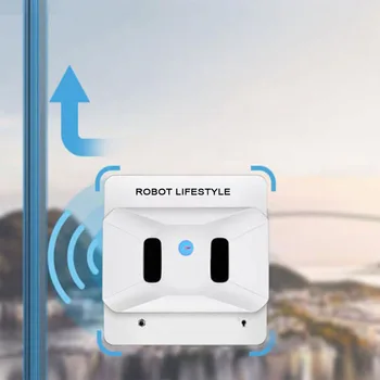Geros kokybės Plono Robotas Dulkių siurblys, Langų valikliu Robotas Stiklo Valymo Robotas Langų Plovimo jūsų namuose