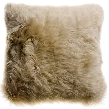 Gryna vilna kailiniai vienas-in-one Europos paprastas odinis pagalvės, sofos, galvos pagalvėlė su core užvalkalas automobilių plauko Rankų darbo sėdynės pagalvėlės