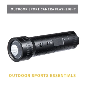 HD 1080P vaizdo kameros Vandeniui sporto lauko Kamera naktinio matymo akinimo žibintuvėlis motociklų, dviračių diktofonas, apšvietimo, vaizdo kameros