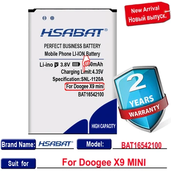 HSABAT 3300mAh BAT16542100 Baterija Doogee X9 MINI 5.0 colių