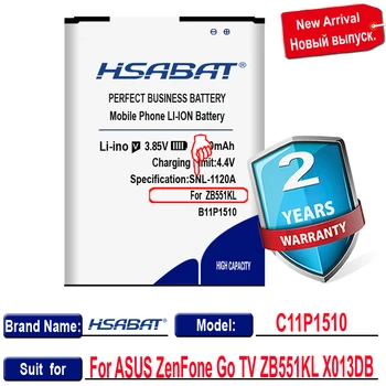HSABAT 5100mAh B11P1510 C11P1510 Baterija ASUS ZenFone Eiti TV ZB551KL X013DB