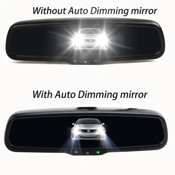 HaiSunny Aišku, veidrodis automatiškai tamsos interjero galinio vaizdo veidrodėlis elektronine Honda 