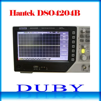 Hantek DSO4204B USB Skaitmeninio Saugojimo Oscilloscope 4 Analoginius Kanalus, 200mhz Pralaidumo 1gsa/s Įrašo Ilgis 64K AC110-220V