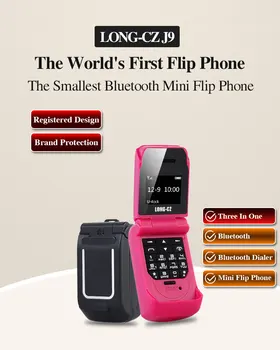 ILGAI-CZ J9 mini Flip mobiliojo telefono 0.66