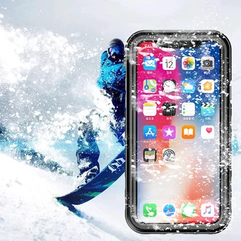 IP68 Vandeniui Atveju iPhone 6 6S 7 8 Plus atsparus smūgiams 360 Pilnas draudimas Plaukti Nardymas Povandeninis dėklas 