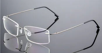 Individualų taškus recepto akinius vyrai moterys titano rėmą trumparegystė akinius trumparegiškas, akiniai skaityti, akiniai akiniai