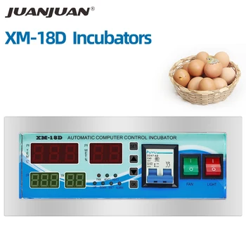Inkubatorius Automatinė kompiuterio valdymo XM-18D Paukščių inkubatorių Valdytojas Temperatūra Drėgnumas Inkubatorius Kiaušinių Hatcher sistema30%nuolaida