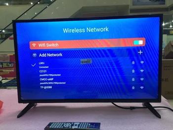 IpTV 32 colių Wifi Android OS 7.1.1 Ram 1 GB ROM 4GB interneto led televizorius tv
