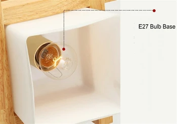 Japonų Stiliaus Lubų Šviesos Tatamio Mediniai Stiklo lempų gaubtų E27 LED Lubų šviestuvas Koridorius Fojė Koridorius, Balkonas, Veranda, Šviestuvai