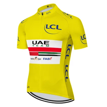 KOMANDA jungtiniai arabų emyratai dviračių džersis trumpomis rankovėmis vyrams vasaros quick dry dviračių marškinėliai kvėpuojantis abbigliamento ciclismo estivo 2020 m.